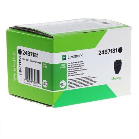 Toner original preto Lexmark C2240/XC2235 - 24B7181