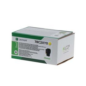 Lexmark CS421/CS521/CS622/CX421/CX522/CX622/CX625 Toner amarelo original - 78C2XY0/78C2XYE
