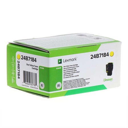 Toner amarelo original Lexmark XC2240/XC4240 - 24B7184