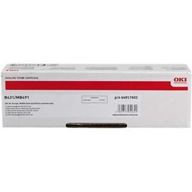 Toner original preto OKI B431/MB461/MB471/MB491 - 44917602