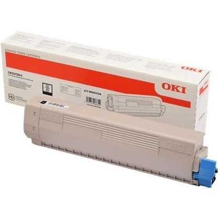 Toner original preto OKI C833/C843 - 46443104