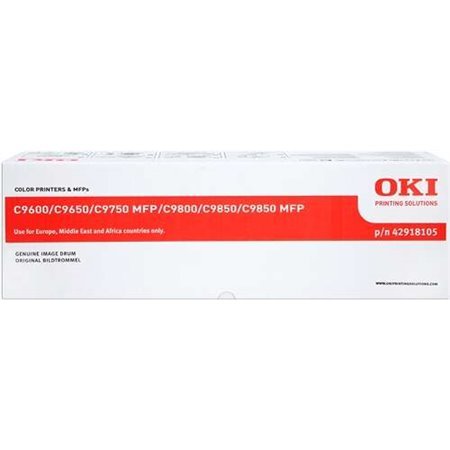 Tambor original amarelo OKI C9600/C9650/C9655/C9800/C9850 - 42918105