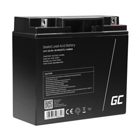 Bateria Chumbo Gel AGM 12V 22A GREEN CELL