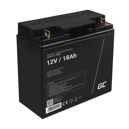 Bateria Gel 12V 18A GREEN CELL
