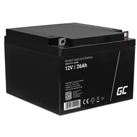 Bateria Chumbo Gel AGM 12V 26A GREEN CELL