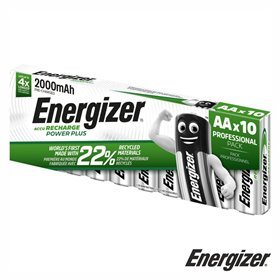 Pilha Recarregável AA 1.2V 2000ma 10x Power Plus ENERGIZER