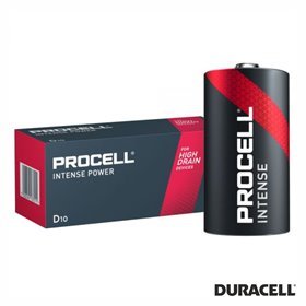 Pilha Alcalina  LR20/D 1.5V MX1300 10X Intense Power PROCELL