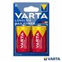 Pilha Alcalina LR20/D 1.5v 2x  Longlife Max Power VARTA