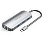 Docking USB-C Vention TOHHB/ 1xHDMI/ 3xUSB/ 1xRJ45/ 1xUSB-C PD