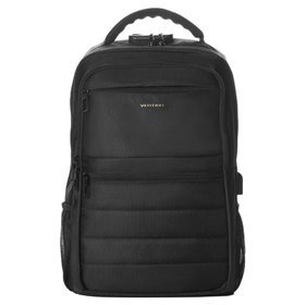 Mochila Vention KRKB0 para Portáteis até 17'/ Impermeável/ Puerto USB/ Antirrobo/ Preta