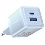 Carregador de Parede GaN Vention FEQL0-EU/ 1xUSB-C/ 1xUSB/ 30W