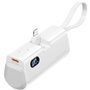 Powerbank 4800mAh Vention FHRW0/ 22.5W/ Branca