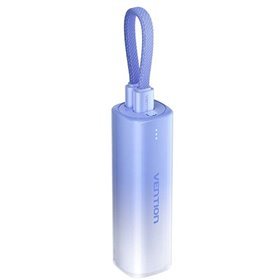 Powerbank 5000mAh Vention FHWL0/ 20W/ Wireless/ Azul