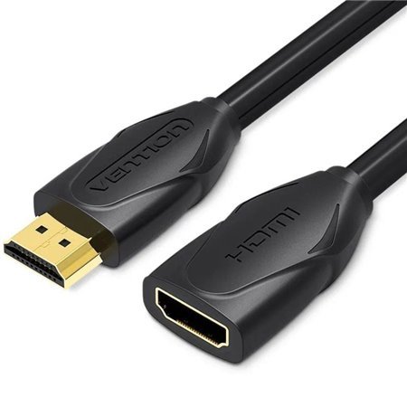 Extensão HDMI Vention VAA-B06-B500/ HDMI Macho - HDMI Fêmea/ 5m/ Preto