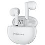 Auriculares Bluetooth Vention ELF 06 NBKW0 com caixa de carregamento/ Autonomia 6h/ Brancos