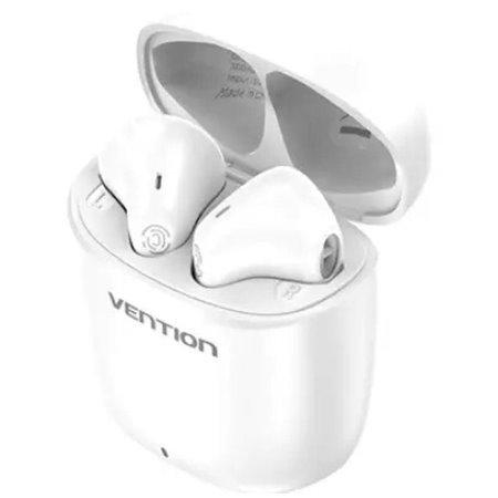 Auriculares Bluetooth Vention NBGW0 com caixa de carregamento/ Autonomia 7h/ Brancos