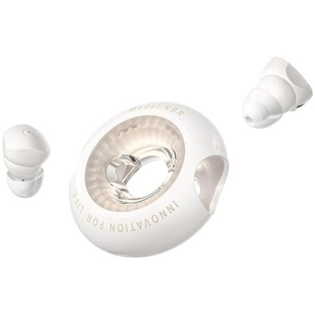 Auriculares Bluetooth Vention NBRN0 com caixa de carregamento/ Autonomia 6h/ Beige