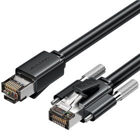 Cabo de Rede RJ45 SFTP Vention IBUBH Cat.6/ 2m/ Preto