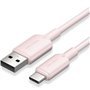 Cabo USB 2.0 USB-C Vention CTQPH/ USB-C Macho - USB Macho/ Até 60W/ 480Mbps/ 2m/ Rosa