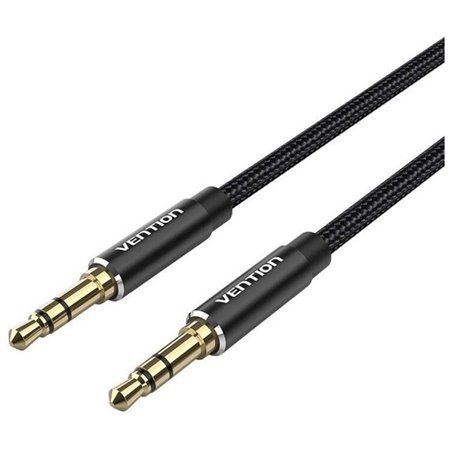 Cabo Stereo Vention BAWBI/ Jack 3.5 Macho - Jack 3.5 Macho/ 3m/ Preto