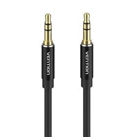 Cabo Stereo Vention BAXBI/ Jack 3.5 Macho - Jack 3.5 Macho/ 3m/ Preto