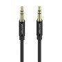 Cabo Stereo Vention BAXBI/ Jack 3.5 Macho - Jack 3.5 Macho/ 3m/ Preto