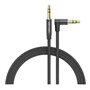 Cabo Audio Vention BAZBH/ Jack 3.5 Macho - Jack 3.5 Macho/ 2m/ Preto