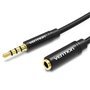 Cabo Stereo Vention BHBBG/ Jack 3.5 Macho - Jack 3.5 Fêmea/ 1.5m/ Preto