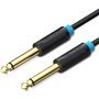  Cabo Mono Vention BAABD/ Jack 6.5 Macho - Jack 6.5 Macho/ 50cm/ Preto