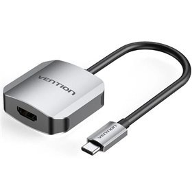Conversor Vention TDEHB/ USB-C Macho - HDMI Fêmea/ 15cm/ Plata