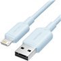 Cabo USB 2.0 Lightning Vention LAMSF/ USB Macho - Lightning Macho/ 480Mbps/ 1m/ Azul