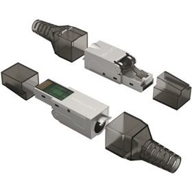 Ficha RJ45 IDIH0/ Cat.6A FTP/ Sem Ferramentas