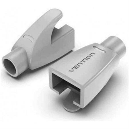 Capa Protectora RJ45 Vention IODM0-100/ 100 uds/ Cinza Claro
