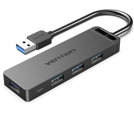 Hub USB 2.0 Vention CHMBF/ 4xUSB/ 1m
