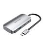 Hub USB-C Vention TNDHB/ 3xUSB/ 1xUSB-C/ 1xUSB-C PD