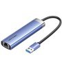 Hub USB 3.0 Vention TGFSB/ 3xUSB/ 1xRJ45/ 1xUSB-C PD