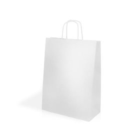 Saco Asa Retorcido 18x8x39 Branco (Pack 25un)