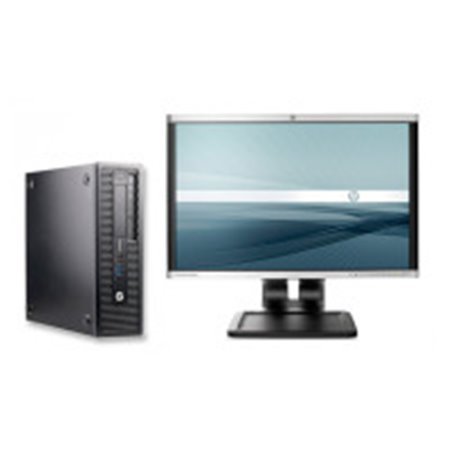 Inclui Office! HP EliteDesk 800 G1 + TFT 22", i5 4590, 8 Gb, 500 Gb SSD, DVD-RW, Win10Pro, Monitor 22'' + Teclado + Rato - Recon