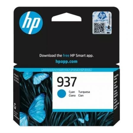 Cartucho de tinta original HP nº 937/ Ciano