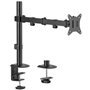 Suporte de mesa para monitor e TV Aisens DT32TSR-147/Giratório/Inclinável/Até 9 kg