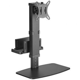 Suporte de mesa Aisens DT32TSR-165 para monitor, TV e mini PC/ Giratório/ Inclinável/ Até 8 kg