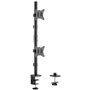 Suporte de mesa Aisens DT32TSR-229 para 2 monitores ou TV/Giratório/Inclinável/Até 9 kg