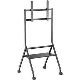 Suporte de chão com rodas Aisens FT86FE-329 para TVs de 37 a 86 polegadas/até 80 kg