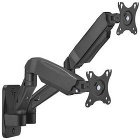 Suporte de parede Aisens WT32TSR-225 para 2 monitores ou TVs/ Giratório/ Inclinável/ Até 9 kg