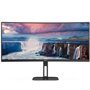Monitor profissional curvo ultrapanorâmico AOC CU34V5C/BK 34"/ WQHD/ Multimídia/ Preto