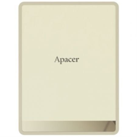 Unidade SSD externa Apacer AS724 de 1 TB/ USB Tipo C 3.2 Gen 2/ Creme