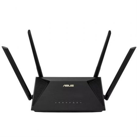 Router sem fio Asus RT-AX53U/ WiFi 6/ 1800Mbps/ 2,4GHz 5GHz/ 4 antenas/ WiFi 802.11ax/ac/n/a/ - n/b/g