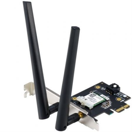 Placa de rede sem fio PCI Express Asus PCE-AXE5400/ 5400Mbps/ 2,4/5/6GHz