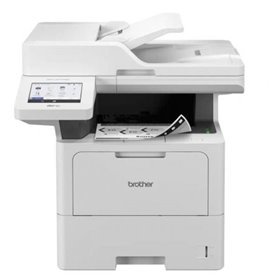 Impressora multifuncional a laser monocromática Brother MFC-L6710DW WiFi/Fax/Duplex/Branca