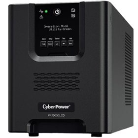 UPS interativo de linha Cyberpower PR1500ELCD/ 1500VA-1350W/ 8 saídas/ Formato de torre